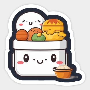 kawaii bento sushi T-Shirt cute  funny Sticker